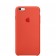 Чехол силиконовый для iPhone 6/6s, оранжевый цвет