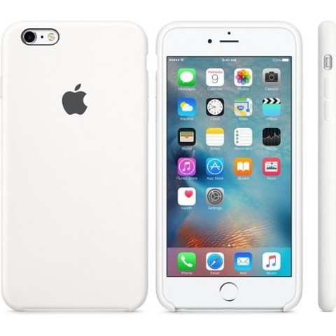 Чехол силиконовый для iPhone 6 Plus/6s Plus, белый-1