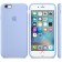 Чехол силиконовый для iPhone 6/6s, васильковый цвет