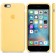 Чехол силиконовый для iPhone 6/6s, желтый цвет