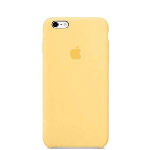 Чехол силиконовый для iPhone 6/6s, желтый цвет