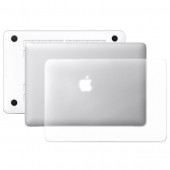 Чехол-накладка пластик глянцевый для MacBook Air 13" прозрачный Чехол-накладка пластик глянцевый для MacBook Air 13" прозрачный