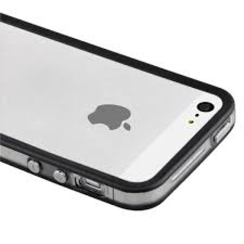 Чехол-бампер для iPhone 5/5S/SE пластик-силикон-2