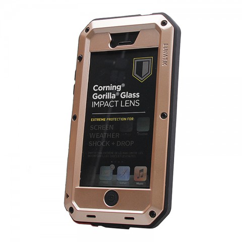Чехол защитный для iPhone 5/5S Lunatik Taktik Extreme, золотой