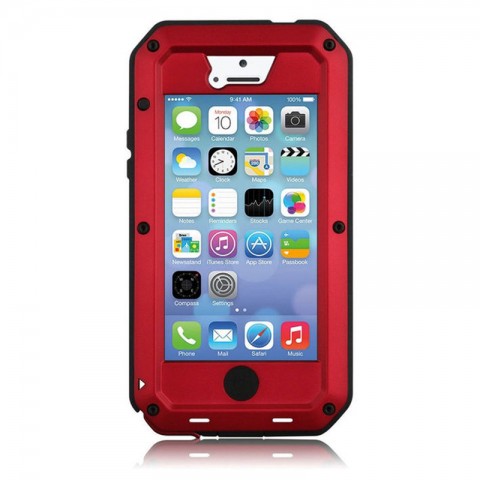Чехол защитный для iPhone 5/5S Lunatik Taktik Extreme, красный