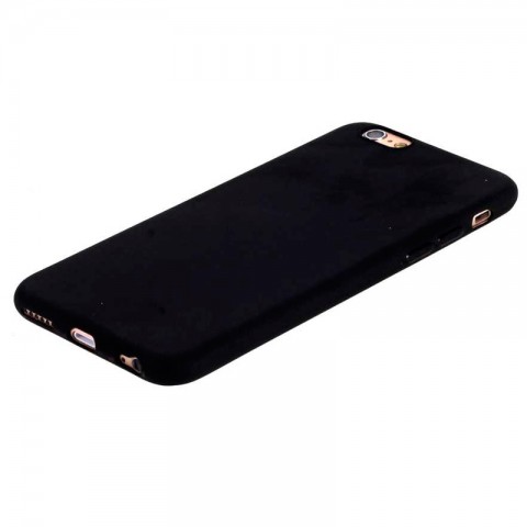 Чехол-накладка для iPhone 6/6s TPU-матовый, черный-1