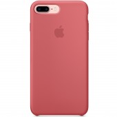 Чехол силиконовый для iPhone 7 Plus / 8 Plus, "розовая камелия"