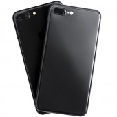 Глянцевый силиконовый чехол-накладка для iPhone 7/8 Plus, черный Глянцевый силиконовый чехол-накладка для iPhone 7/8 Plus, черный