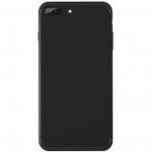 Чехол-накладка для iPhone 7 Plus / 8 Plus TPU матовый, черный Чехол-накладка для iPhone 7 Plus / 8 Plus TPU матовый, черный