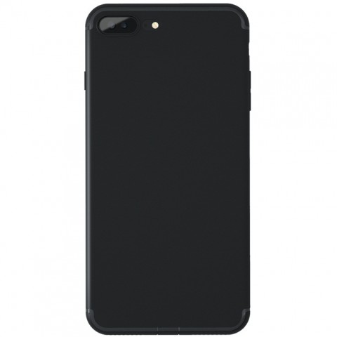 Чехол-накладка для iPhone 7 Plus / 8 Plus TPU матовый, черный