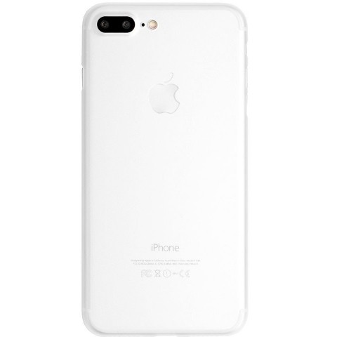 Чехол-накладка для iPhone 7 Plus / 8 Plus TPU матовый, прозрачный