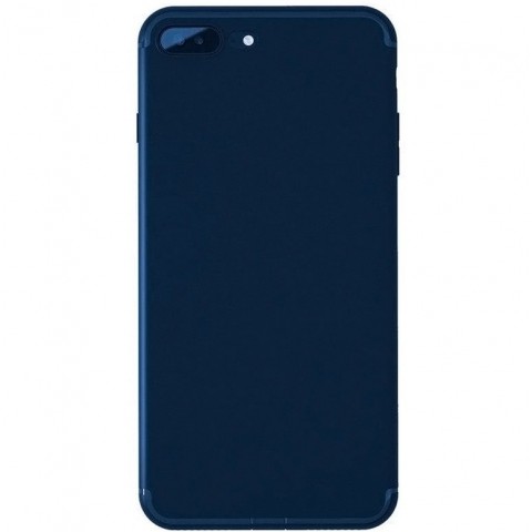Чехол-накладка для iPhone 7 Plus / 8 Plus TPU матовый, синий