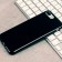 Глянцевый силиконовый чехол-накладка для iPhone 7/8 Plus, черный