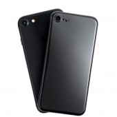 Глянцевый силиконовый чехол-накладка для iphone-8/7, черный Глянцевый силиконовый чехол-накладка для iphone-8/7, черный