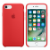 Чехол силиконовый для iphone-8/7, красный