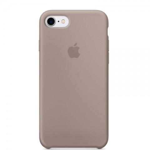 Чехол силиконовый для iphone-8/7, "морская галька"