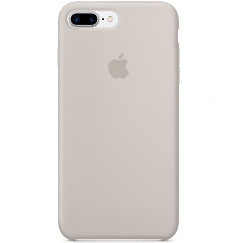 Чехол силиконовый для iPhone 7 Plus / 8 Plus, бежевый