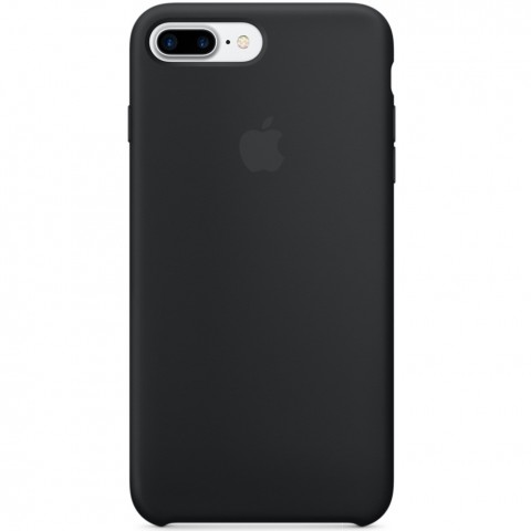 Чехол силиконовый для iPhone 7 Plus / 8 Plus, черный