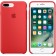 Чехол силиконовый для iPhone 7 Plus / 8 Plus, красный