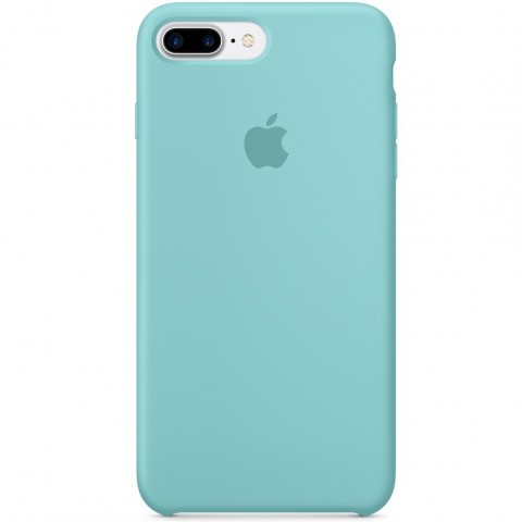 Чехол силиконовый для iPhone 7 Plus / 8 Plus, "синее море"