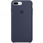 Чехол силиконовый для iPhone 7 Plus / 8 Plus, темно-синий