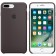 Чехол силиконовый для iPhone 7 Plus / 8 Plus, "темное какао"