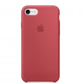 Чехол силиконовый для iphone-8/7, "розовая камелия"