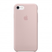 Чехол силиконовый для iphone-8/7, "розовый песок"