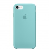 Чехол силиконовый для iphone-8/7, "синее море"