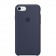 Чехол силиконовый для iphone-8/7, темно-синий