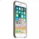 Чехол силиконовый для iphone-8/7, темно-оливковый