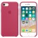 Чехол силиконовый для iphone-8/7, красная роза