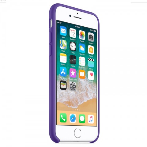 Чехол силиконовый для iphone-8/7, ультрафиолет-1