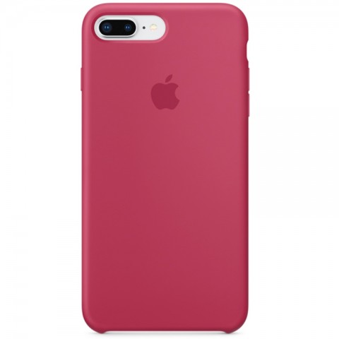 Чехол силиконовый для iPhone 7 Plus / 8 Plus, красная роза