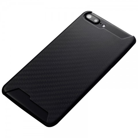 Карбоновый чехол для iPhone 8 Plus/7 Plus, черный, матовый