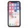 Чехол-накладка кожаный BMW для iPhone X, черный с тиснением