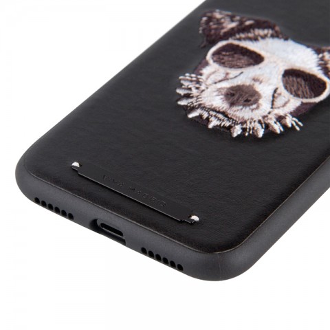 Чехол-накладка кожаный Viva Madrid для iPhone X, Culto Dog-3