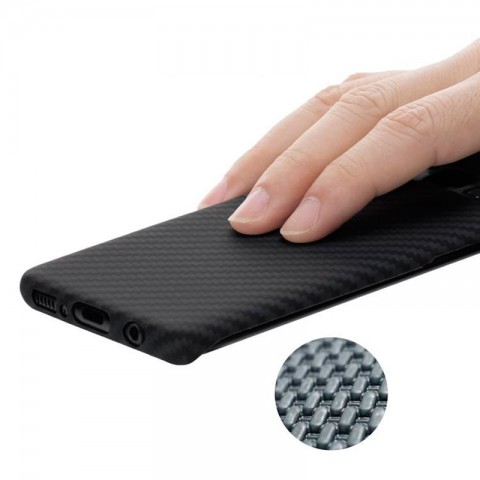 Карбоновый чехол для iPhone X, черный, матовый-1