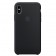Силиконовый чехол для iPhone X, черный