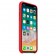 Силиконовый чехол для iPhone X, красный