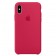 Силиконовый чехол для iPhone X, «красная роза»