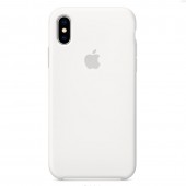 Силиконовый чехол для iPhone X, белый Силиконовый чехол для iPhone X, белый