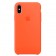 Силиконовый чехол для iPhone X, «оранжевый шафран»