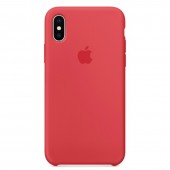Силиконовый чехол для iPhone X, «спелая малина» Силиконовый чехол для iPhone X, «спелая малина»