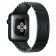 Блочный браслет 42мм для Apple Watch, цвета "чёрный космос"