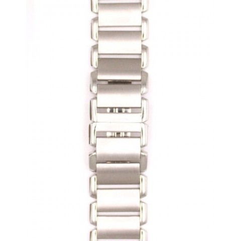 Браслет стальной для Apple Watch 42/44мм, серебристого цвета