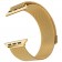 Миланский сетчатый браслет 42/44мм для Apple Watch, золотистый