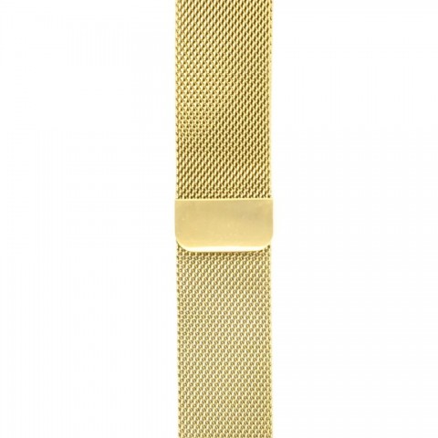 Миланский сетчатый браслет 42/44мм для Apple Watch, золотистый