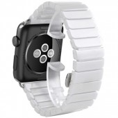 Браслет керамический для Apple Watch 38/40/41mm, белый Браслет керамический для Apple Watch 38/40/41mm, белый