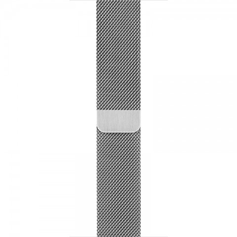 Миланский сетчатый браслет 42/44мм для Apple Watch, серебристого цвета